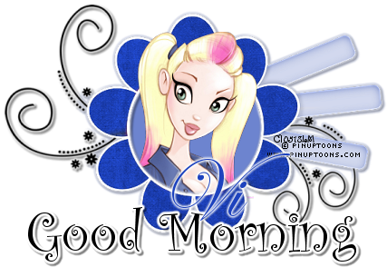 Good Morning - Doll-wg0180310 - Cartoon (474x307)