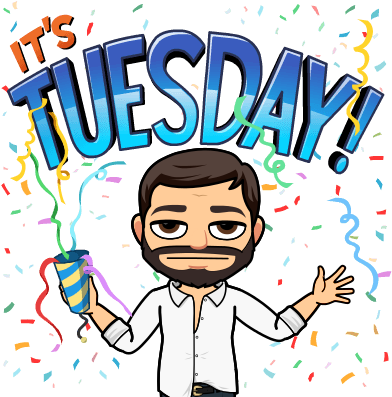 Dublin Bus On Twitter - Happy Tuesday Bitmoji (398x398)