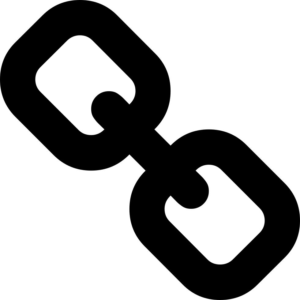 Url Chain Link Png Picture - Link Icon Font Awesome (980x980)