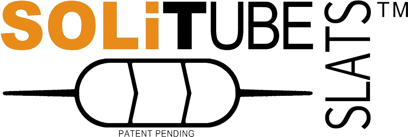 The Solitube™ Slat Product, Exclusively From Slat Warehouse, - Chain-link Fencing (1473x531)