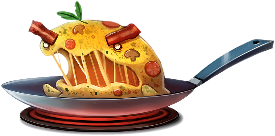 Fried Egg Bacon Omelette Breakfast Fried Rice - Fried Egg Bacon Omelette Breakfast Fried Rice (1010x575)