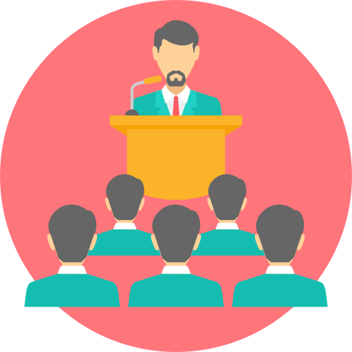 Lecture Free Icon - Lecture Icon (512x512)