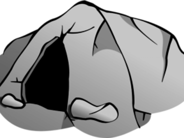 Cave Clipart Man Cave - Cave Clip Art (640x480)