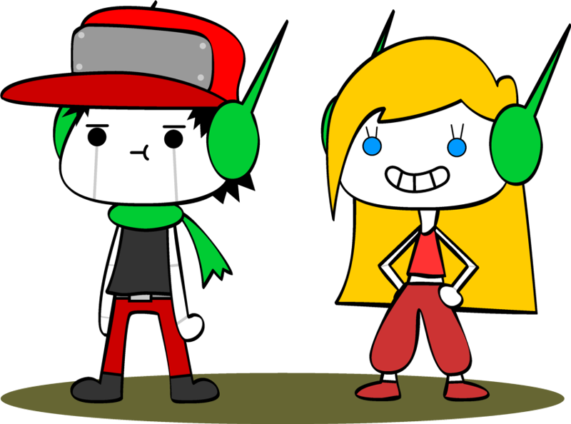 Quote And Curly By Guuguuguu - Quote Curly Cave Story (800x594)