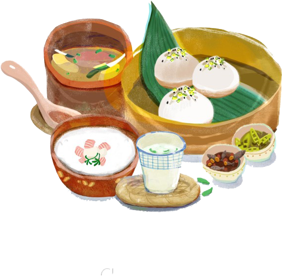Baozi Mantou Food Illustration - Baozi Mantou Food Illustration (900x900)