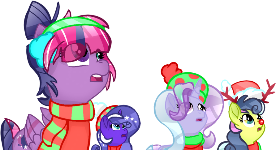 Mlp Happy Holidays By Yaycelestia0331 - My Little Pony: Friendship Is Magic (1024x576)