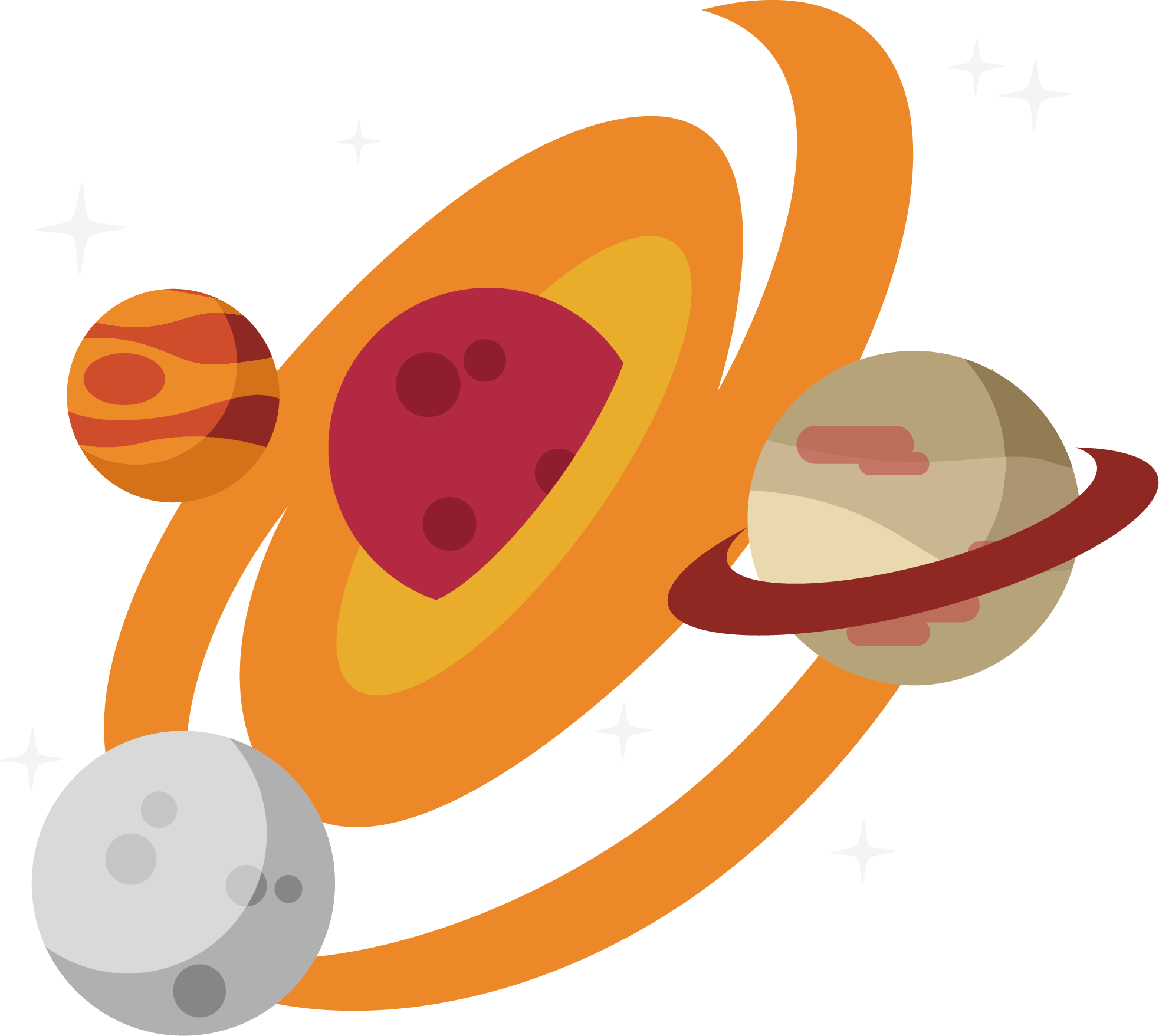 Solar System Planet Clip Art - Solar System Planet Clip Art (1965x1757)