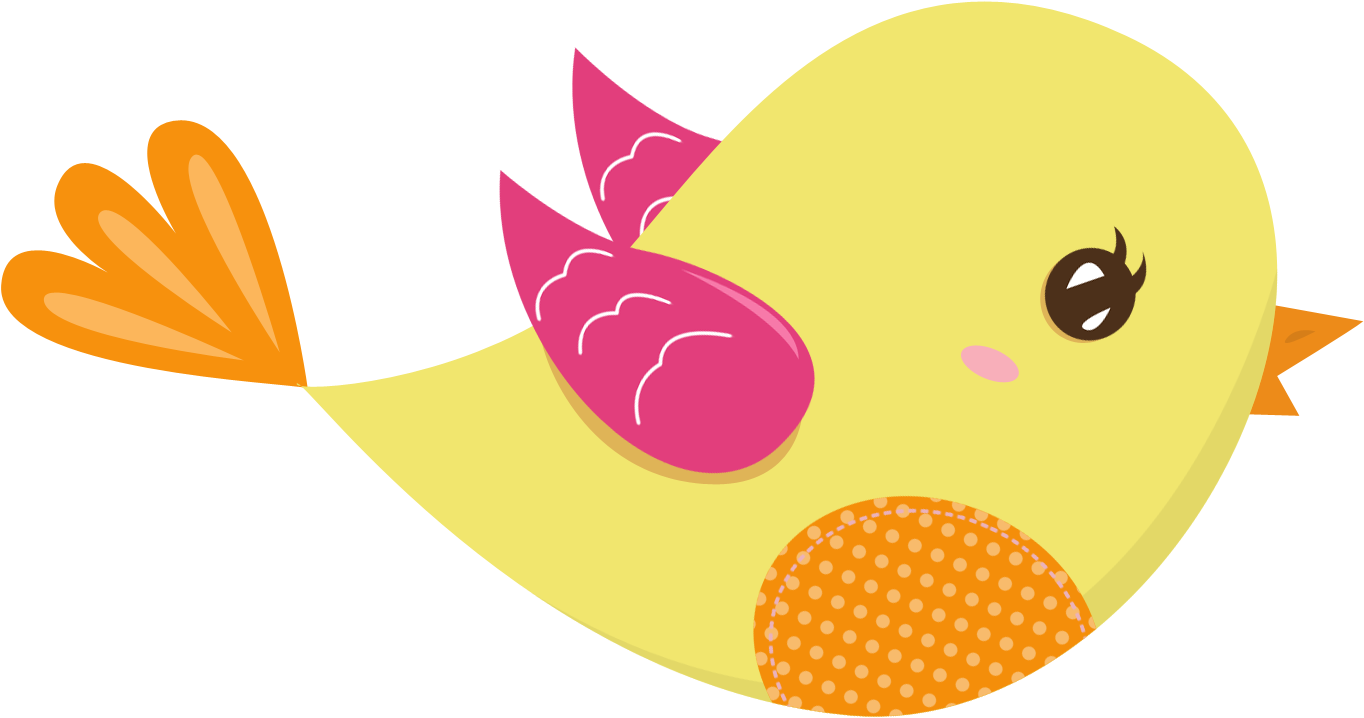 Dolls - Bird Yellow Clipart (1463x1021)