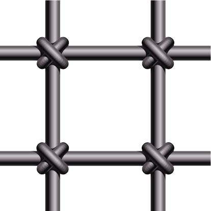 Jail, Prison Png - Prison Bars (414x414)