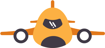 Plane Vector Illustration Design - Airplane (550x550)