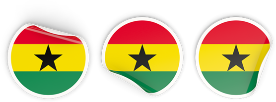 Illustration Of Flag Of Ghana - Flag Of Ghana (640x480)