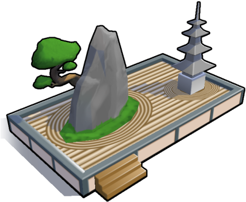 Iron Fist's Zen Garden - Zen Garden Transparent (512x512)