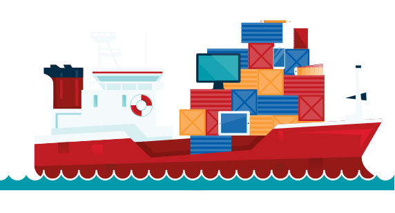 Bp Service Station - Container Ship (572x308)