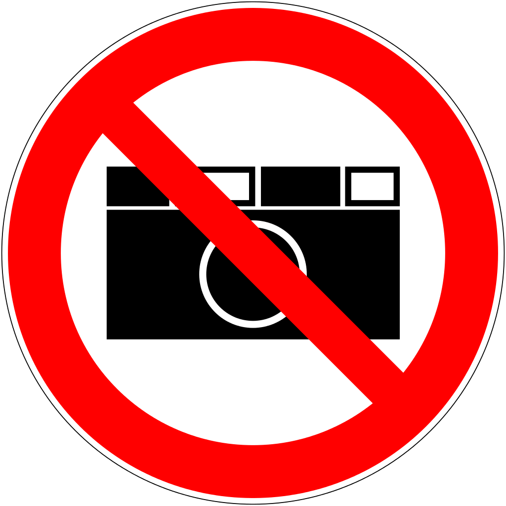 No Food And Drinks - Verbotsschild (1024x1024)
