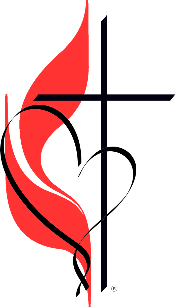 Cross Heart Png1 - United Methodist Church (696x1219)