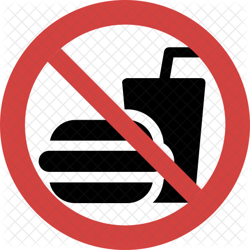 Fast-food Not Allowed Icon - Fast Food (512x512)