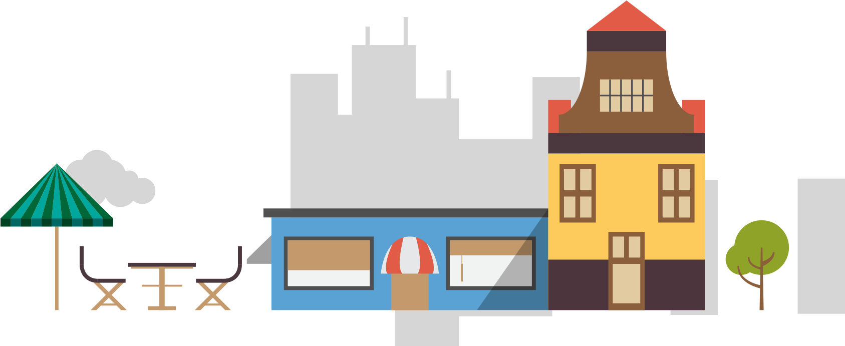 Coffee Tea Cafe Illustration - Coffee Tea Cafe Illustration (2000x2000)