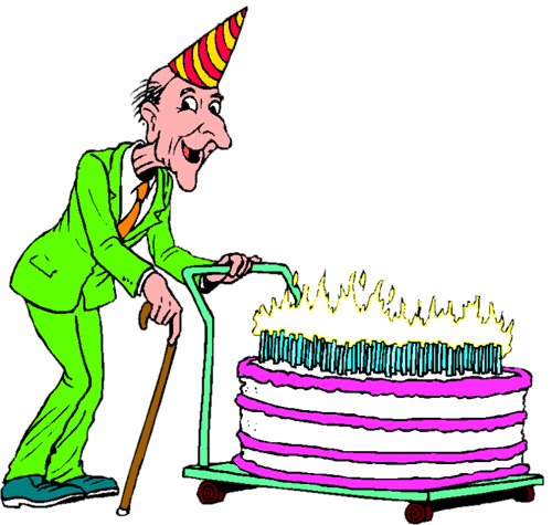 Birthday Old Couples - Birthday Old Couples (500x475)