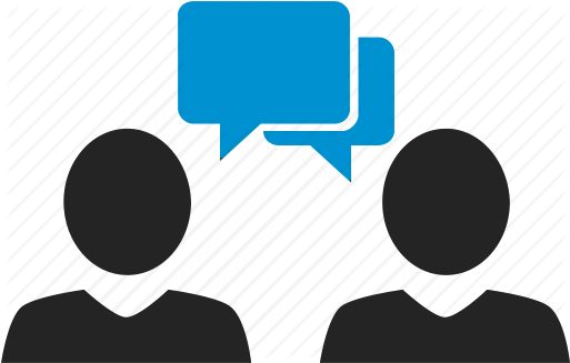 Communication - Face To Face Communication Icon (557x368)