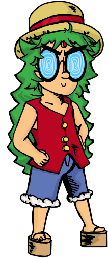 Pale Piece By Animefan940 - Cartoon (257x516)