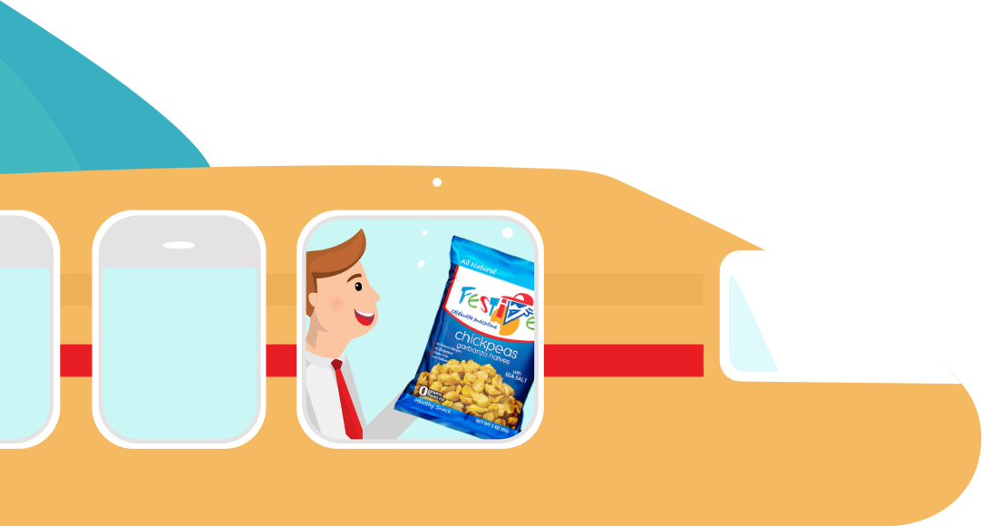 On The Ground Or Upin The Air, Festive Chickpeas Are - Food (1083x580)