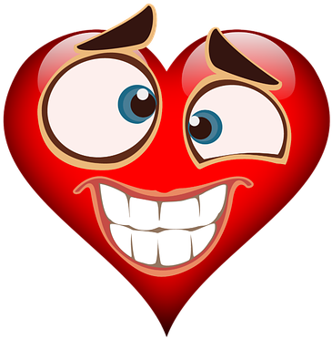 Emoji, Emojicon, Emojis, Heart, Valentine's Day, Love - Smieszne Tapety Ruszajace (640x426)