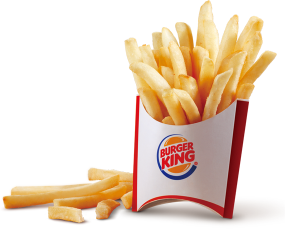 Food & Cooking - Burger King French Fries Png (570x458)