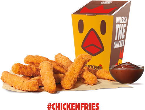 Made With White Meat Chicken, Our Chicken Fries Are - Burger King Chicken Fries Calories (500x540)