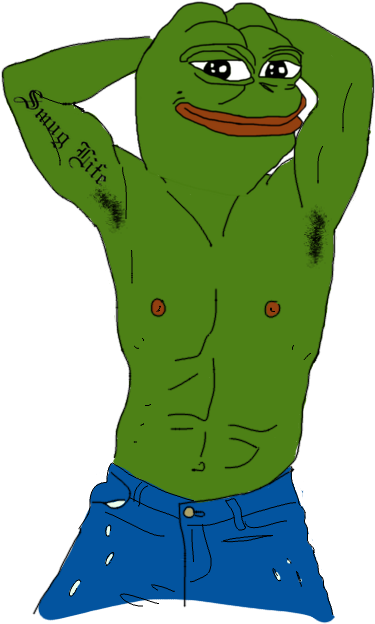 Me Dejaron Plantado En El Cine - Pepe The Frog Body (408x660)