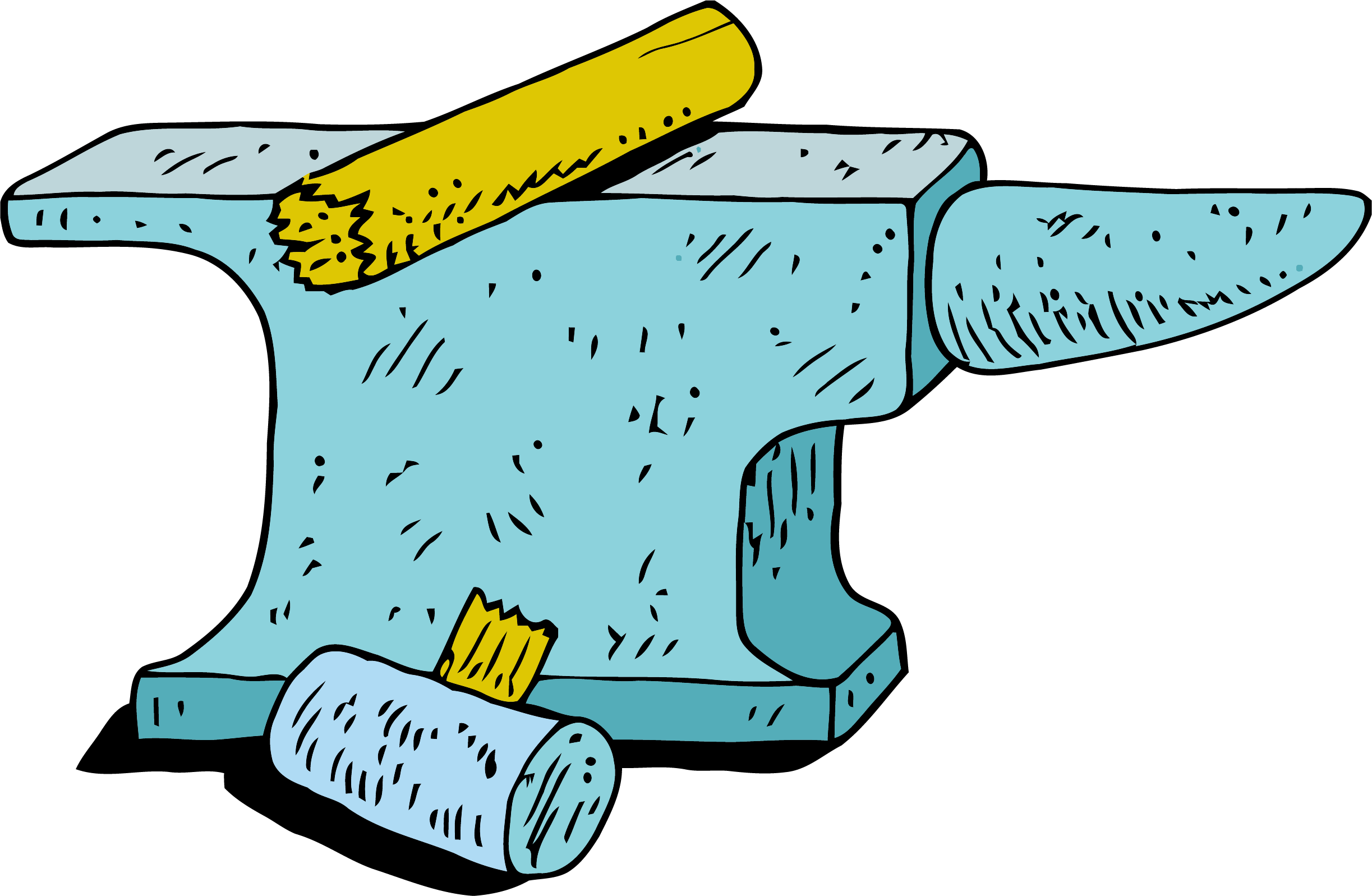 Carpanter Anvil Clipart Png - Carpanter Anvil Clipart Png (2446x1597)