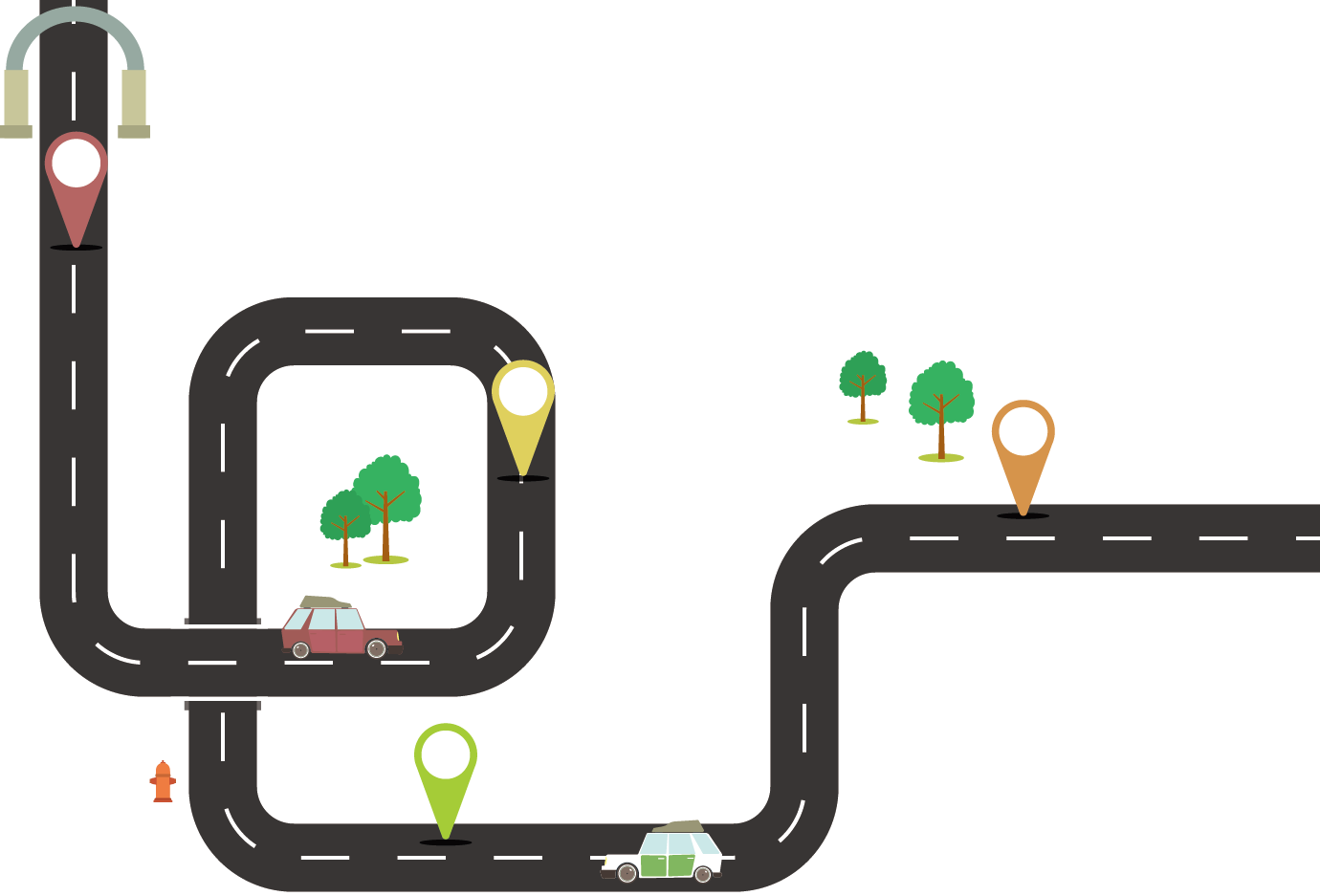 Road Highway Asphalt - Road Highway Asphalt (1380x937)