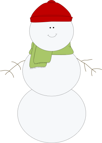 Tall Christmas Snowman Clip Art - Clip Art (350x491)