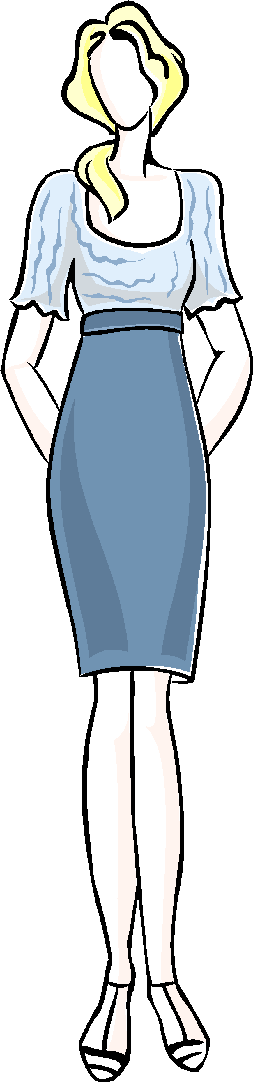 Hangs From The Shoulder With No Waistline-can Be Short - Hangs From The Shoulder With No Waistline-can Be Short (904x3869)