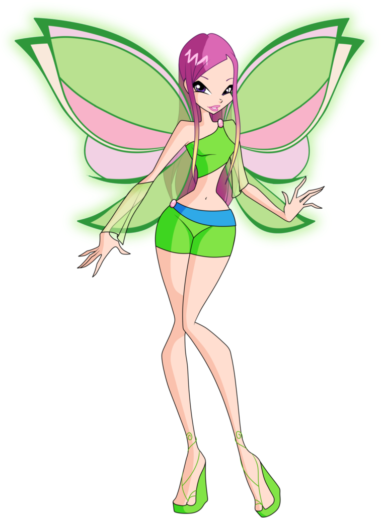 Roxy's Earth Fairy Concept By Tsukimineghost - Winx Earth Fairies Art (756x1056)