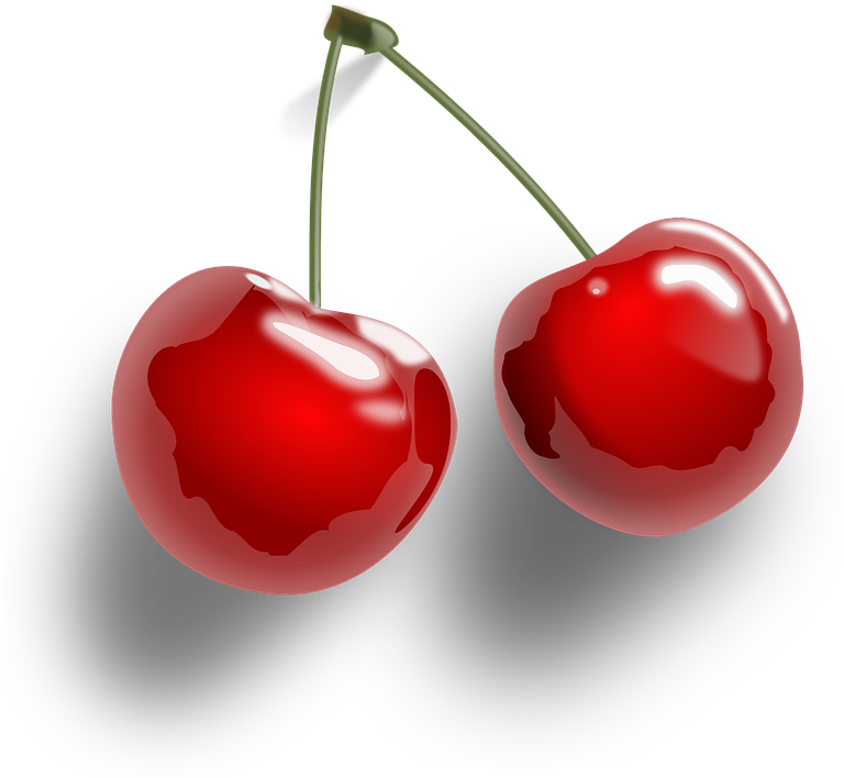 Cherries Cartoon 8, - Cherry Transparent Background (797x720)
