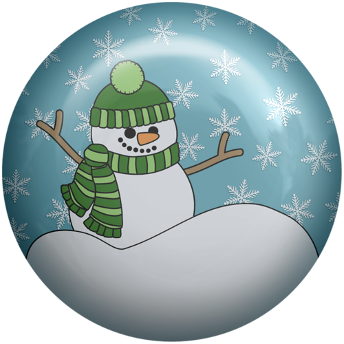 Snowman Buttons Cliparts - Snowman (500x500)