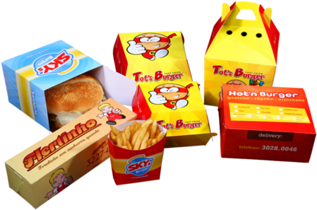 Packaging For Snacks And Fast Food - French Fries (460x308)