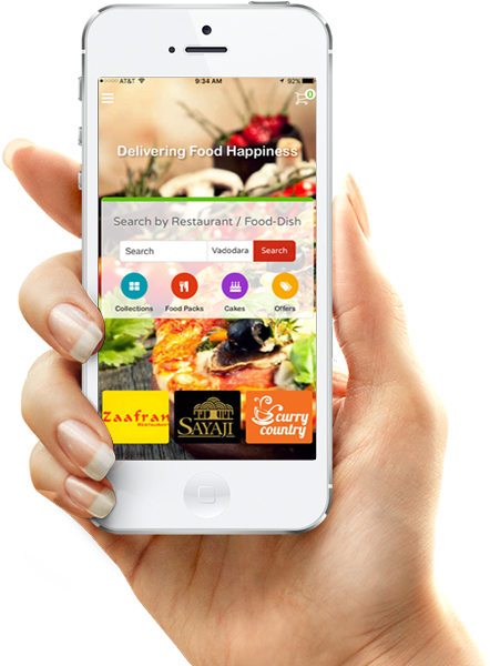 Carry The Delfoo Experience In Your Pocket - Food App (519x607)