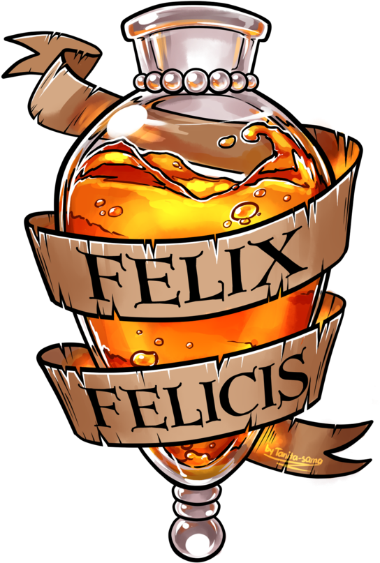 Tanita Sama 33 7 Felix Felicis Tattoo Design Commission - Art (600x869)
