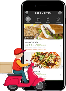 Delivery - Food Delivery Tracking Png (342x359)