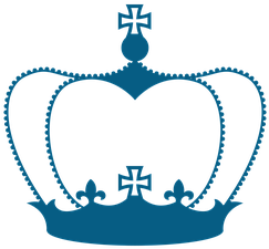 Clipart, Regal, Royal, Crown, Queen - Zazzle Chic-monogramm-lilie Ipad 2/3/4 Abdeckung - (498x340)