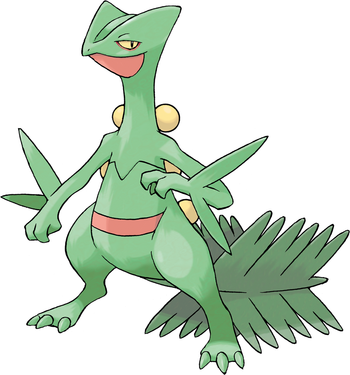 Background - Pokemon Sceptile Png (1280x1280)