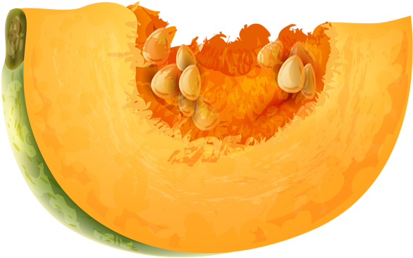 Pumpkin Free Png Clip Art Image - Pumpkin Cut Png (600x381)