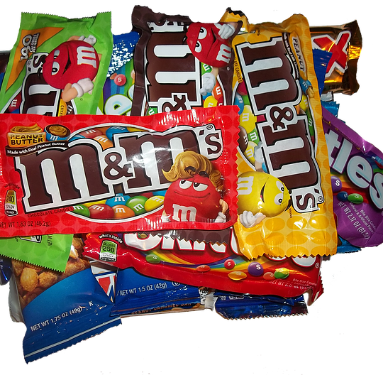 Fast Food Delivery - 24 X M&m's Peanut Butter 46.2g (540x528)