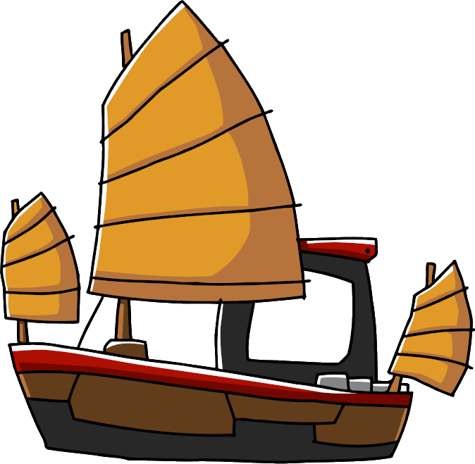 Junk Boat - Junk Ship Png (674x659)