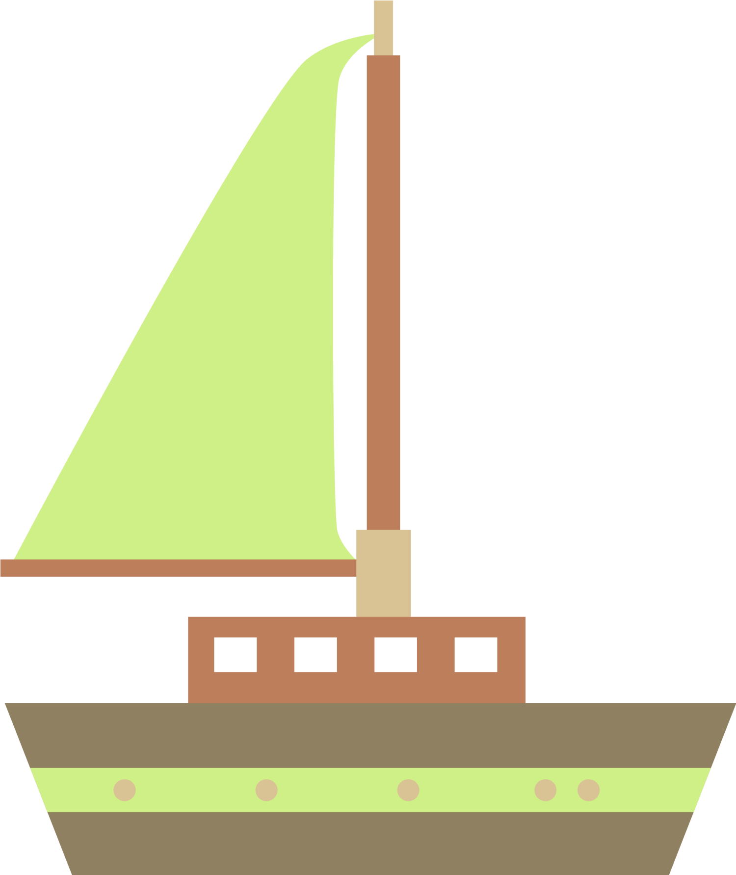 Paper Sailing Ship Sailboat - Paper Sailing Ship Sailboat (1500x1783)