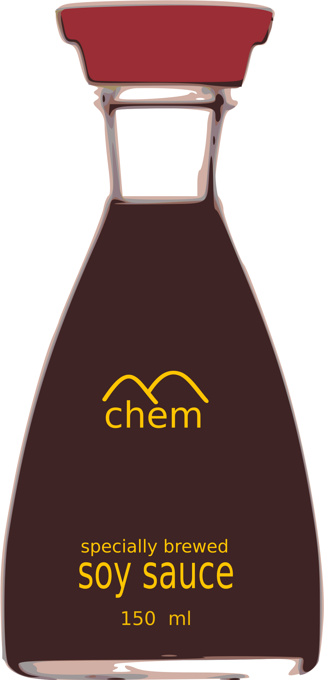 Big Image - Soy Sauce Bottle Png (1144x2400)