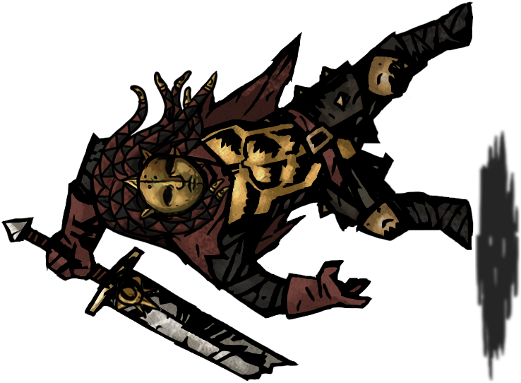 Clip Art Leper Helios Skin And Vestal Gothic Nun Skin - Darkest Dungeon (738x542)