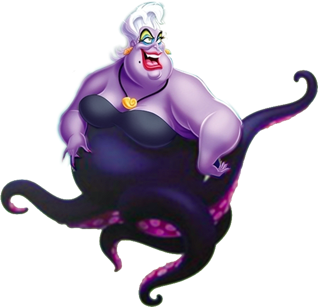 Ursula Clipart - Little Mermaid Dvd Cover (675x693)