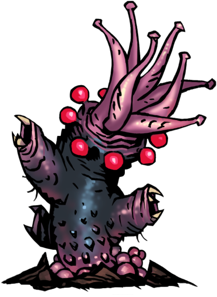 The Shambler Tentacle - Darkest Dungeon Tentacle (438x599)